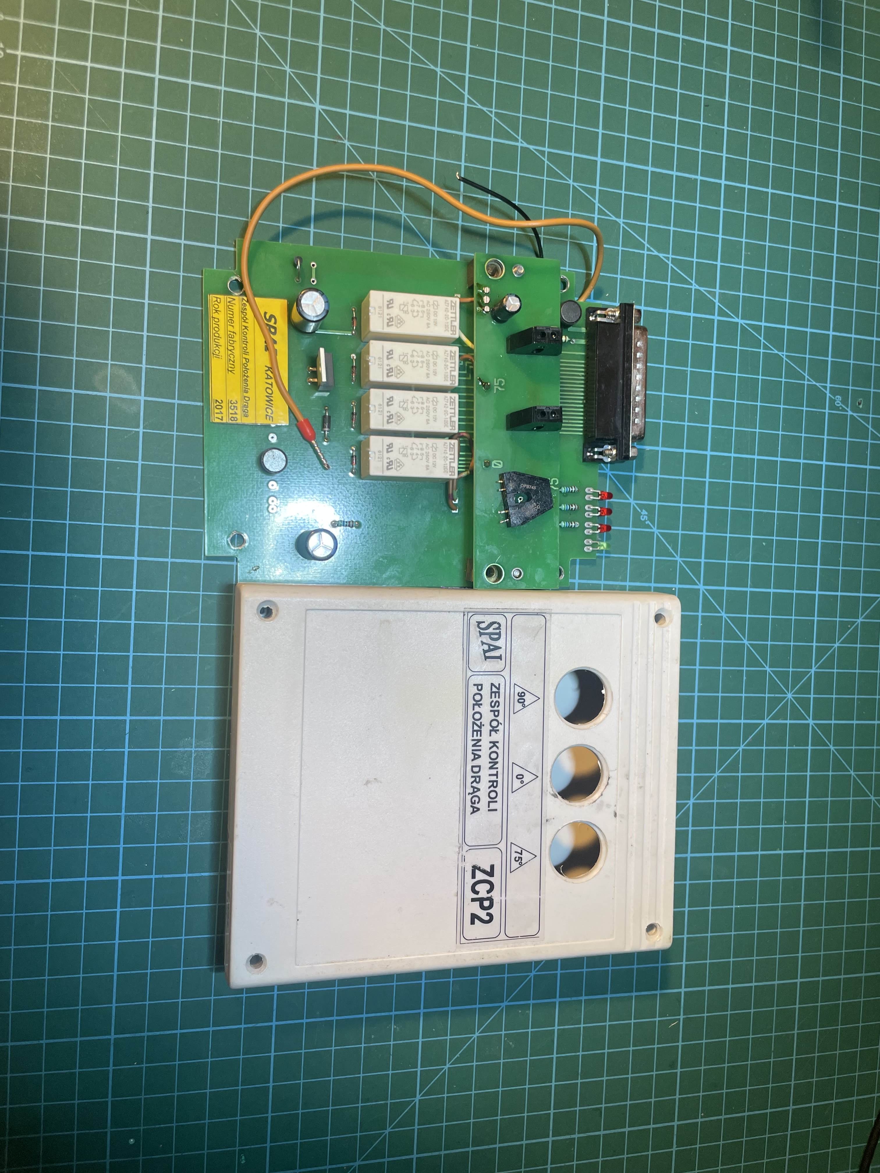 SPAI Zespół kontroli położenia drąga ZCP2